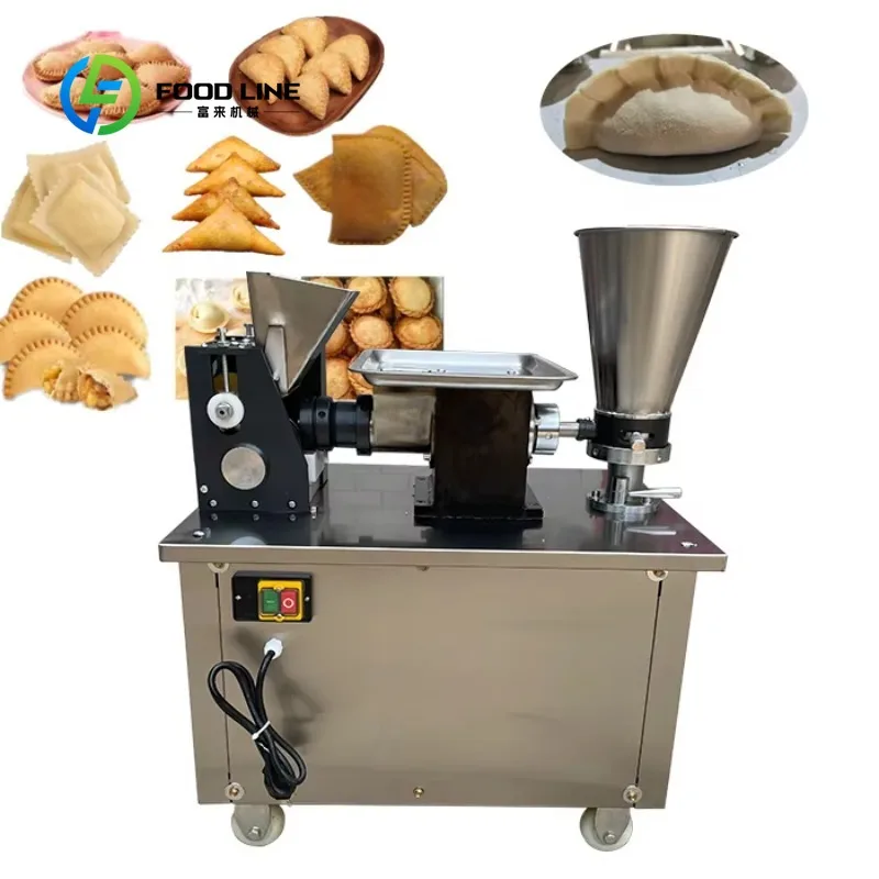 Customized size Automatic Patty Maker Jamaican Beef Patty Samosa Folding Dumpling Machine