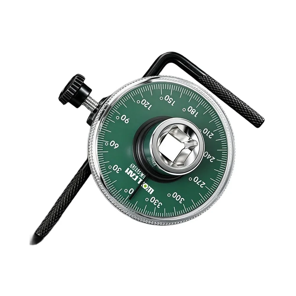 Drive For Torque Angle Gauge 360 Degree Rotation Scale Wrench Tool For Automotive Bolt Tightening And Engine Repair