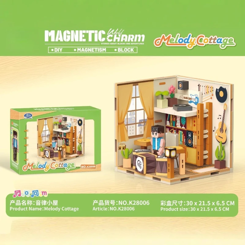 Nouveau jouet attraction magnétique cube magnétique puzzle bloc de construction interactif cadeau