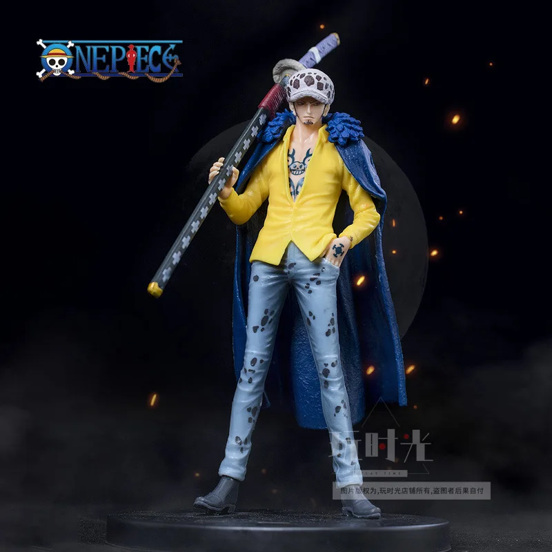 Figura de acción japonesa de One Piece, modelo de colección de Anime de 18cm, DXF, Wano Country Trafalgar Law, muñecas de juguete de regalo