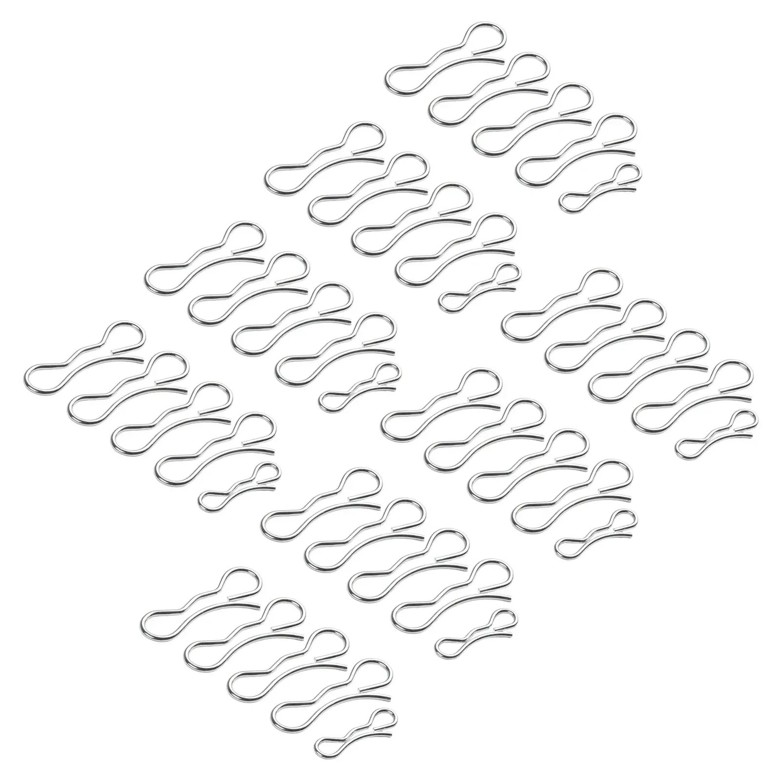 

Различная коллекция пяти незаменимых зажимов для палубы, изготовленных для застежек для бантов, для поддержки различных функций соединения, бесшовно