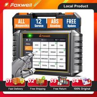 FOXWELL NT726 Car OBD2 Diagnostic Tools Full System Automotive Code Reader ABS Bleeding Oil SAS TPMS 12 Reset OBD Scanner