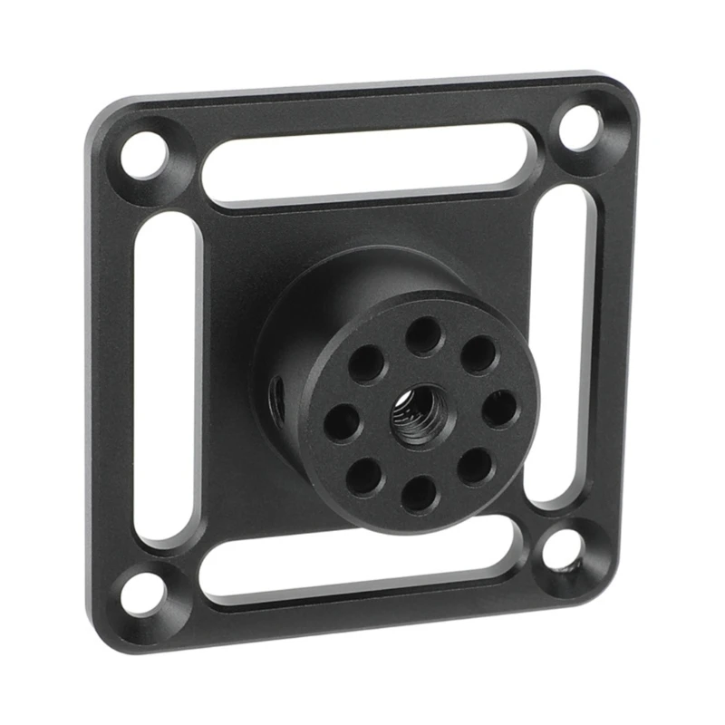 1/4 Thread Tripod Adapter Holder Flexible Mounting Panel For Home And Office Use