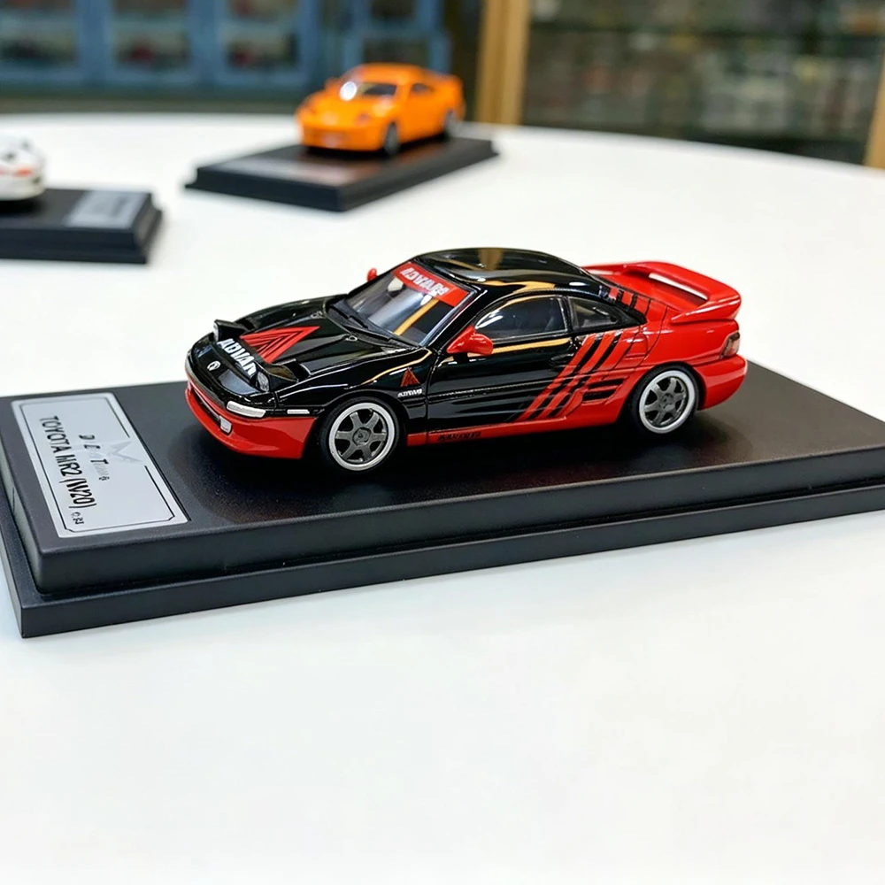 New 1/64 Miniatur Model Car TOYOTA MR2(W20) Special Edition Alloy Diecast Classical Cars Model Vehicle Toy Collection Decoration