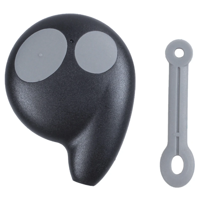 2X 2 Buttons Key Case Remote Control Key Case For Cobra Alarm Fob Without Battery Black