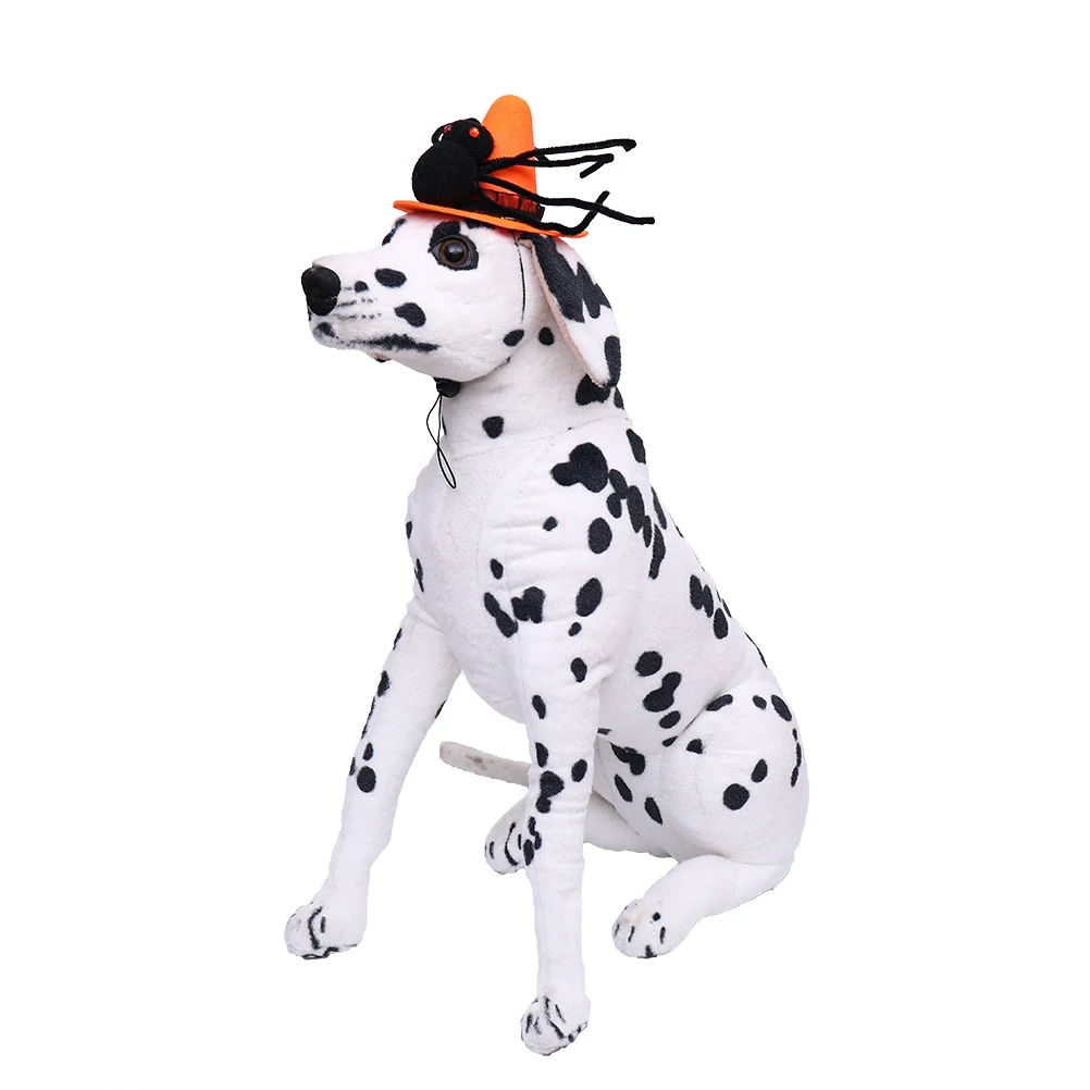 

Pet Spider Hat Winter Cap Costume Halloween Costumes Cosplay Felt Cloth Headwear