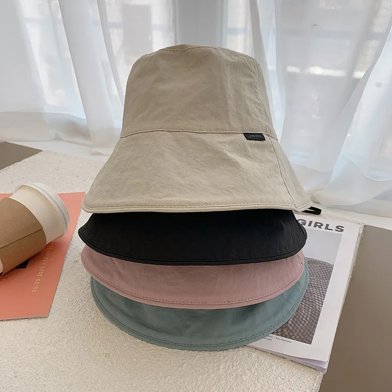

4-Color Custom Summer Women's Bucket Hats Breathable Sun Hat Perfect for Outdoor Activities Beach Vacations Fishing and Hiking
