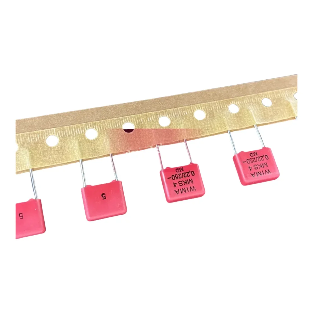 

10PCS/new Weimar capacitor MKS 4 250V 0.22UF 250V 224 220NF foot distance 10mm