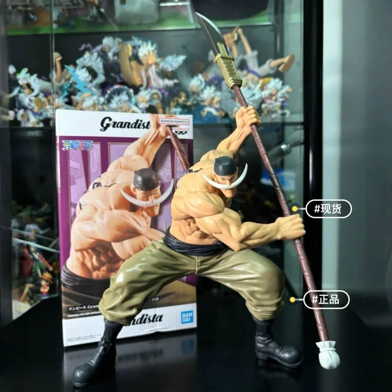 

In Stock Bandai Banpresto One Piece Grandista Edward Newgate "Whitebeard" Official Anime Figure Collectible Gift For Fans