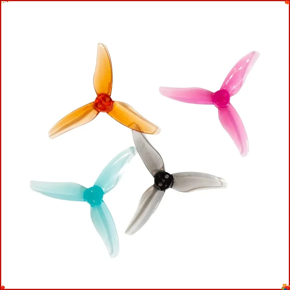 Image of Gemfan 2512 2,5X1,2X3 3-Blatt PC Propeller 1,5mm für RC FPV Racing Freestyle 2,5-Zoll Hurricane Drohnen Ersatzteile 4 Paare