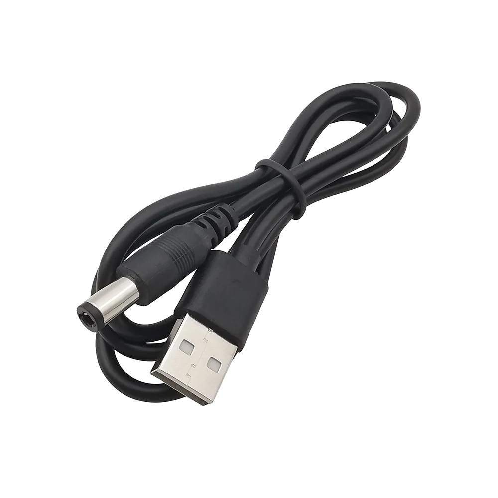 1PC 5V USB 2.0 Type A Male to 2.5x0.7mm 3.5x1.35mm 4.0x1.7mm 5.5x2.1mm 5.5x2.5mm DC Power Cable Plug Jack Connector Charger Cord