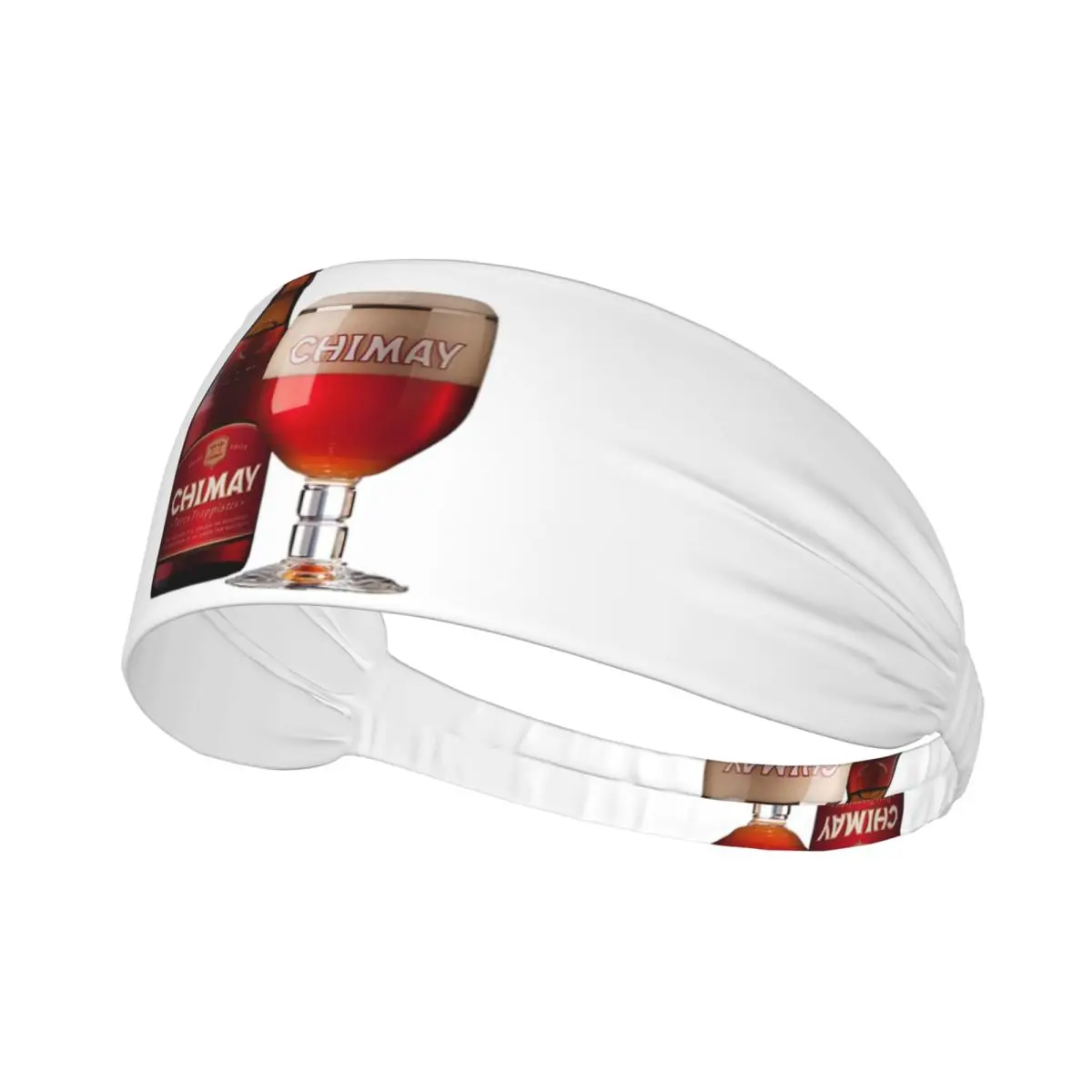 

Custom Chimay Logo Sweatband for Men Women Quick Drying Sports Sweatband Gym Yoga Running