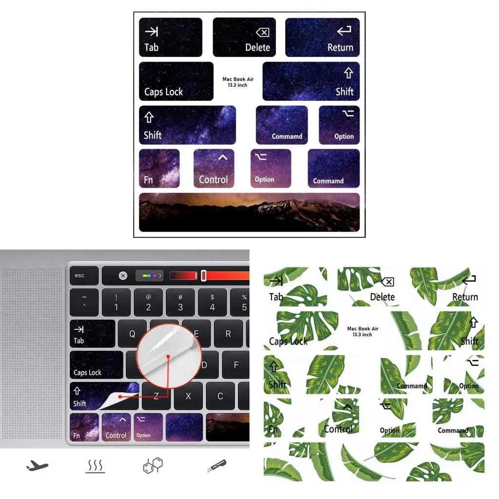 

Notebook English Keyboard Sticker Button Sticker For macair Computer Sticker