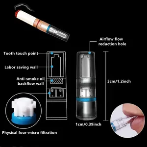 Disposable cigarette filters, 100pcs, remove the tar and the chemical of tar, cigarette, tips for smoking tool accessories tips 8 Main Electronic Cigarette Sales - №6