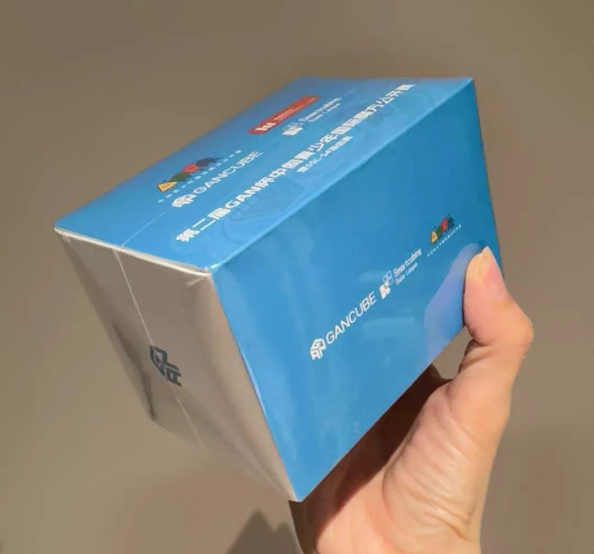 GAN 356M CUBO UV 3x3 Cubo di velocità magico magnetico Senza adesivo Giocattoli professionali Fidget GAN 356ME Cubo Magico Puzzle Giocattoli per bambini