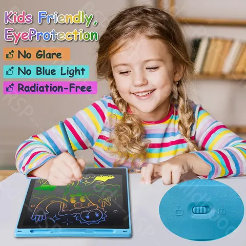 10/12 Inch LCD Writing Tablet Digital Drawing Tablet Handwriting Pads Portable Electronic Doodle Board for Kids 3-8 Years Gifts