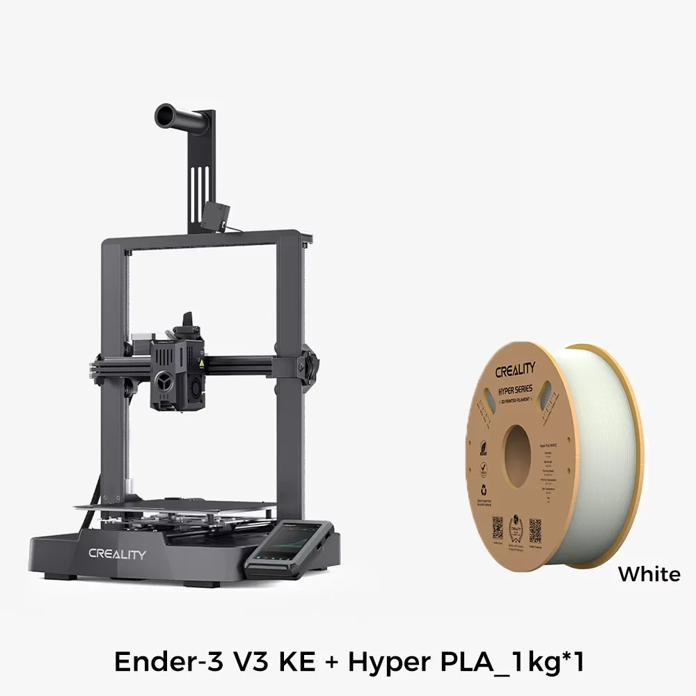Creality New Ender-3 V3 KE Impresora 3D: 500 مم/ثانية، نظام التشغيل الذكي Creality، Dobles Ventiladores، Carril Lineal Eje X، 60 وات UL | إنفيو رايا #1