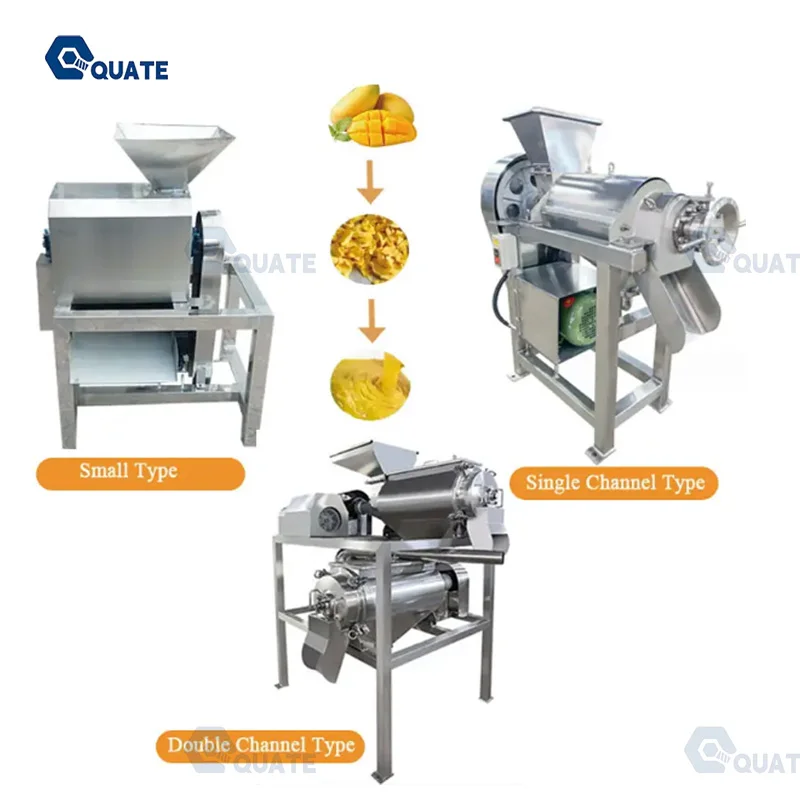 

Electric Industrial Mango Pulper /fruit Pulp Juice Making Machine/mango Puree Extractor for Fruit Processing Machine