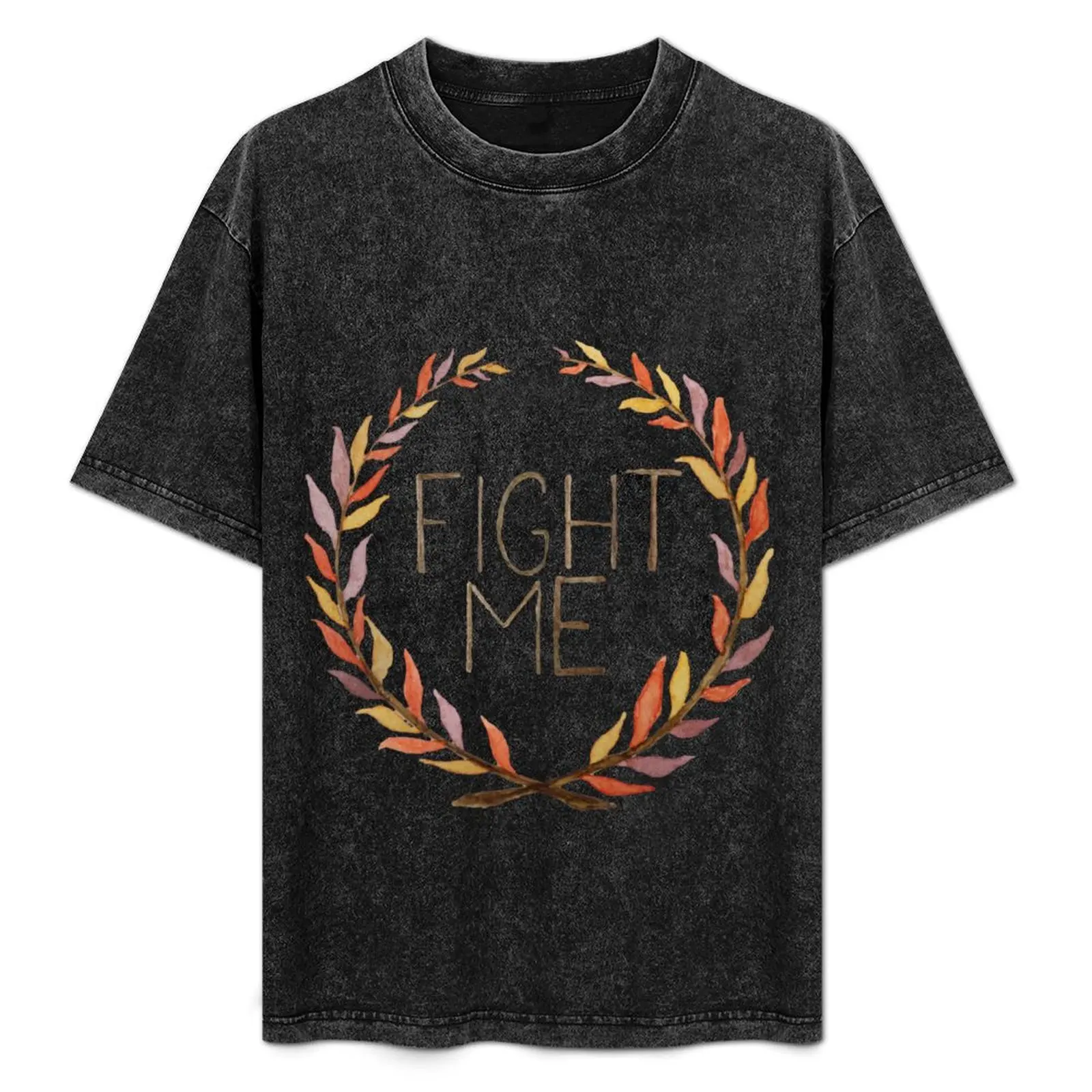 

Fight Me T-Shirt Plus Size Workout Short Sleeve Top