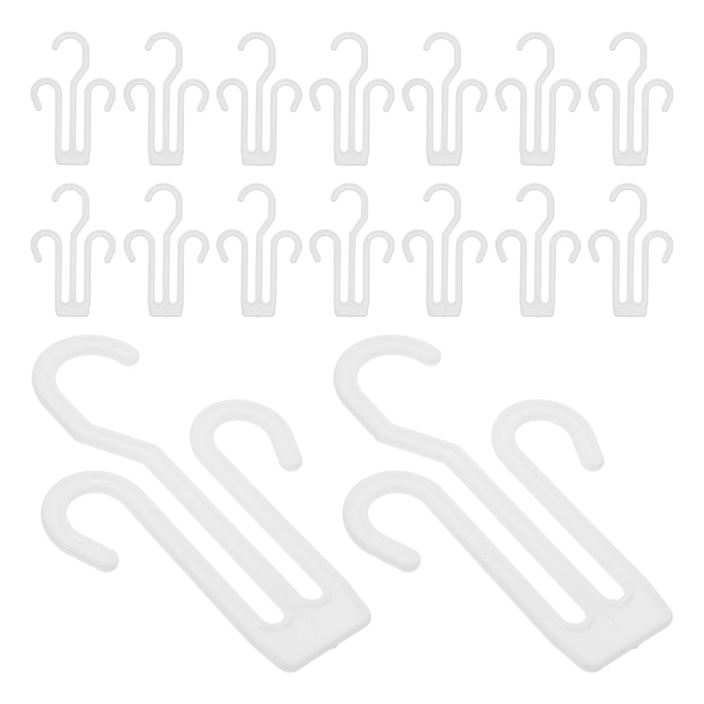 

50 Pcs Shoe Rack Hook Hanger Hanging Drying Plastic Slippers ganizer Wardrobe Storage Multifunctional Travel Home Use