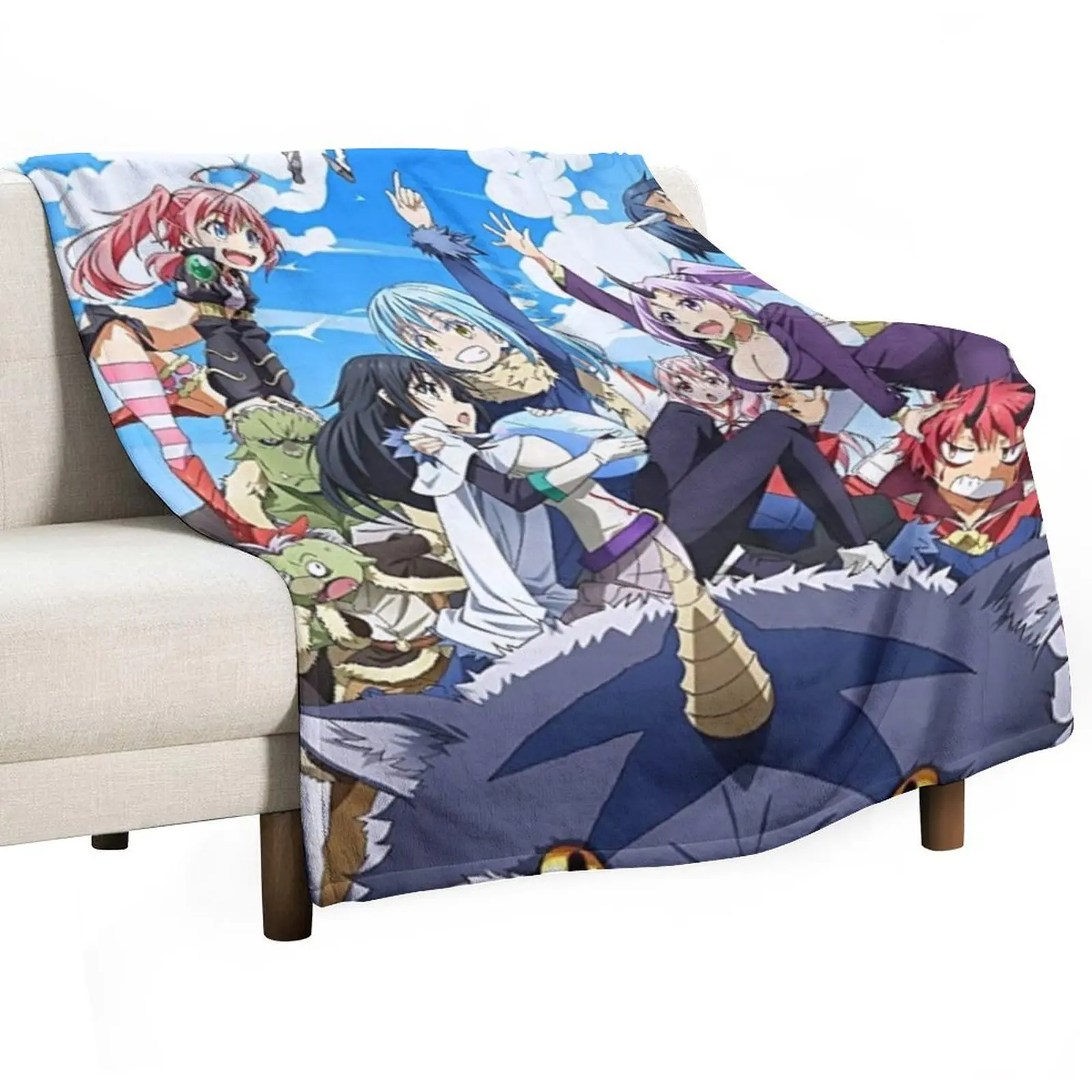 

anime 3 Throw Blanket Baby Quilt Blankets