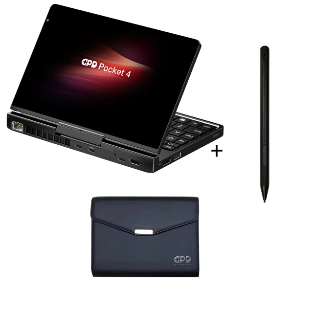 ホットセール】GPD Pocket4 最新AMD AI 9 HX 370/8840U 64GB 2TB NVMe