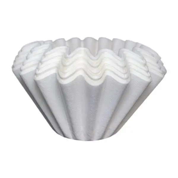 Coffee Filter Paper Wave Basket Dripper Filter Cup Disposable for 1 to 4 Cup Personal Brew Smooth Water Flow
