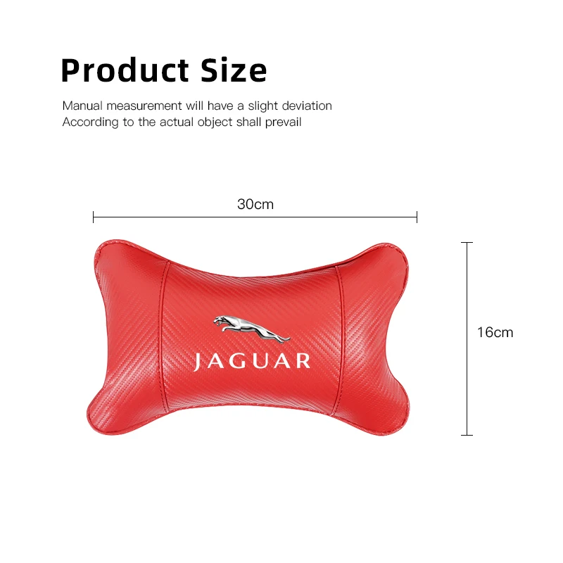 سيارة ألياف الكربون مسند الرأس مقعد الفجوة وسادة الرقبة ل جاكوار X S F XF XE XJ XK XEL XFL XJL XJ6 XJS XKR XFR F-نوع F-Pace E-Pace