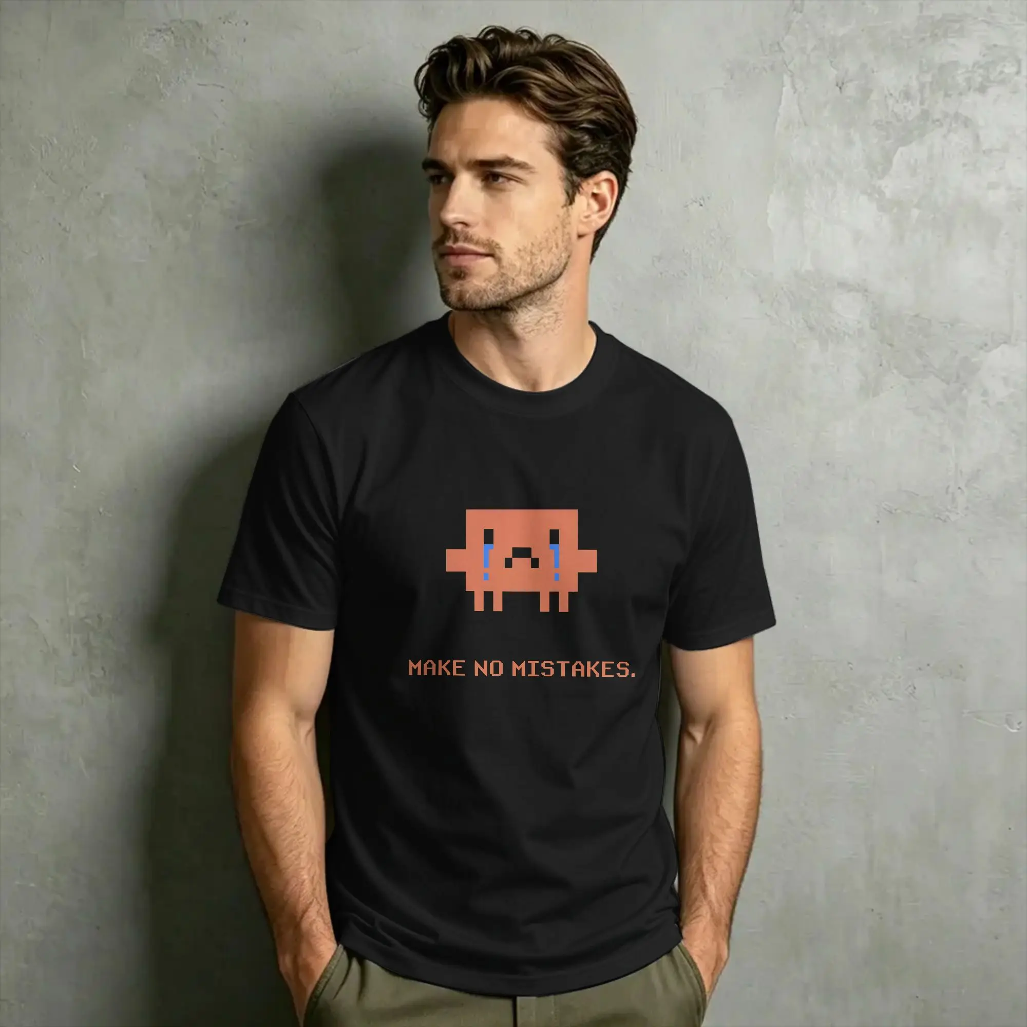 Image of Harajuku T-Shirt Summer Code This Claude Code Neuheit T-Shirts Baumwoll-T-Shirt für Herren Y2K Lustige Übergrößen Kurzarm-T-Shirts