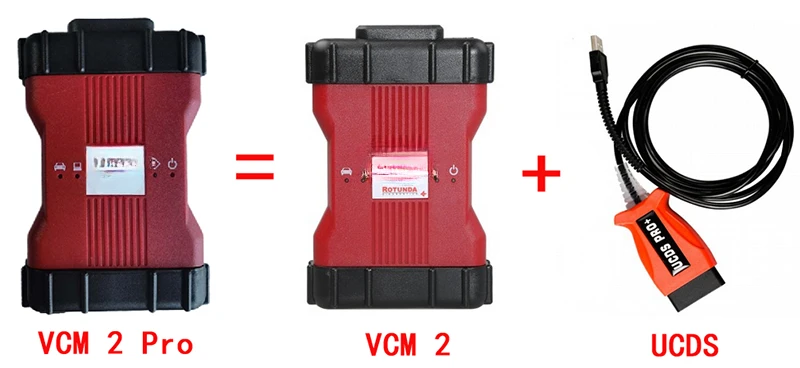 Ford VCM II VCM2 PRO UCDS Pro + 2 in 1 for Ford Fault Detector Diagnostics