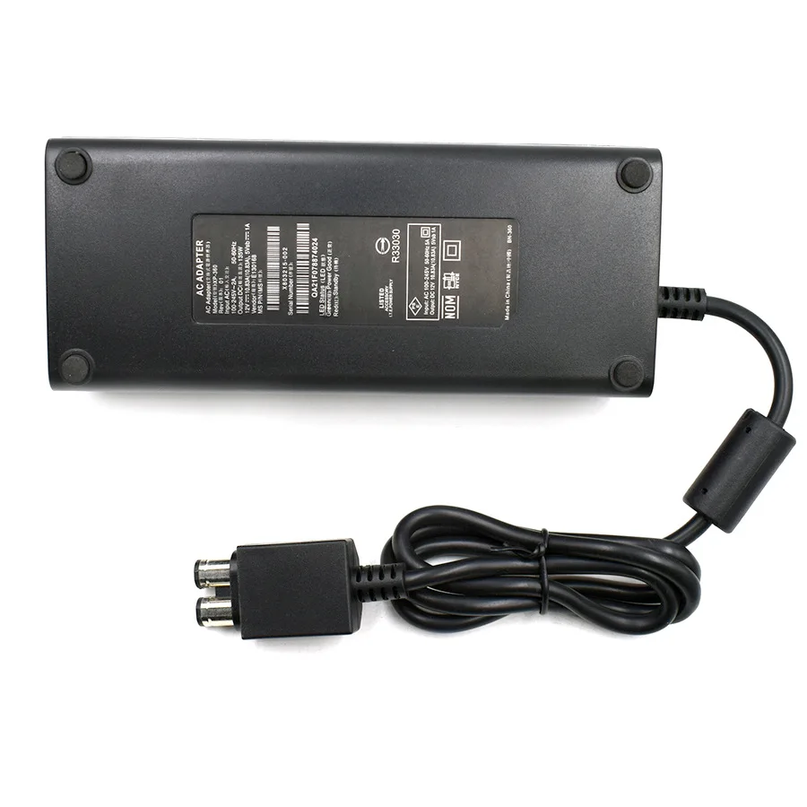 AC Adapter For Xbox 360 Power Supply Cord Replacement Charger For Xbox 360 Slim Console