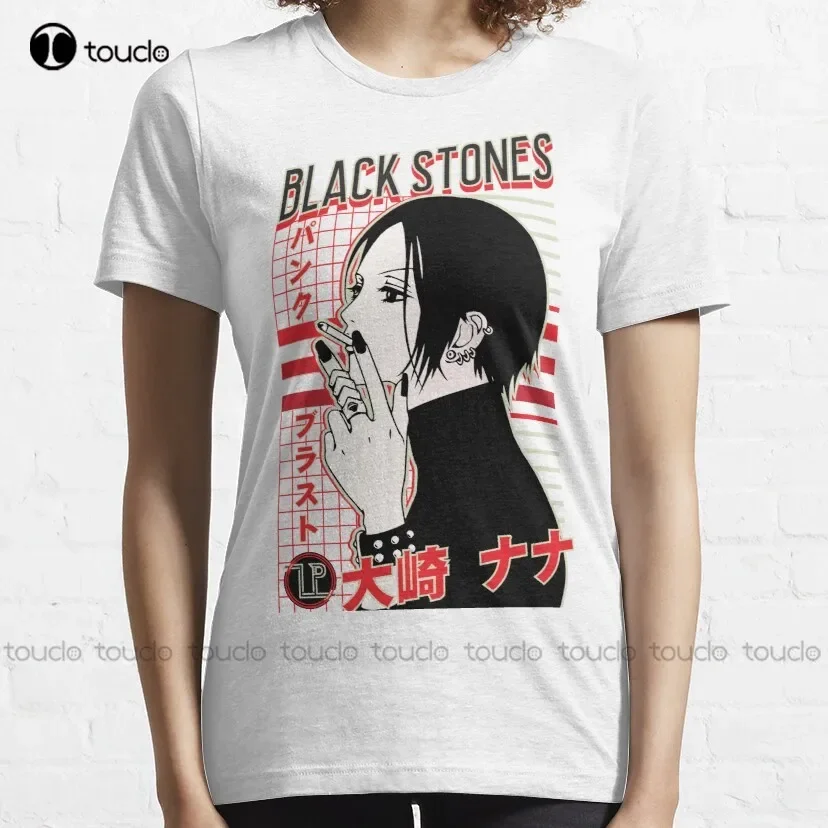 Nana Osaki Classic T-Shirt Mens Work Shirts Women Shirts Custom Unisex Tee Digital Printing Harajuku Streetwear New Popular Tee