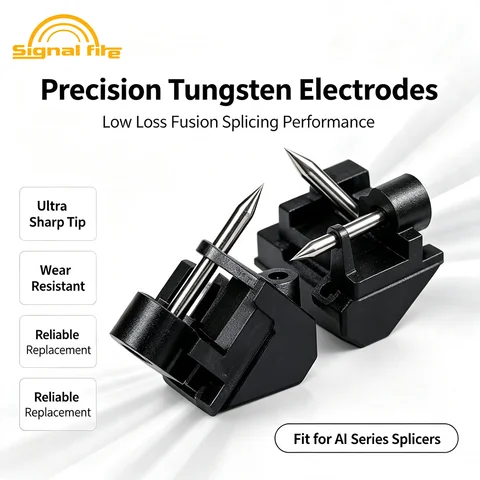 Signal Fire Electrode Fusion Splicer Rod  Replacement Electrodes Fit AI6A AI6C AI7 AI8 AI9 AI10 Optical Fiber Splicing Machine