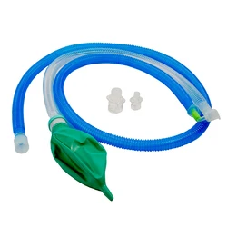 Jacksonrees Anesthesia Breathing Circuit Corrugated Tube Open No-Duplex 0.25L 1L 2L 15mm 22mm Anesthesia Veterinary Supplies