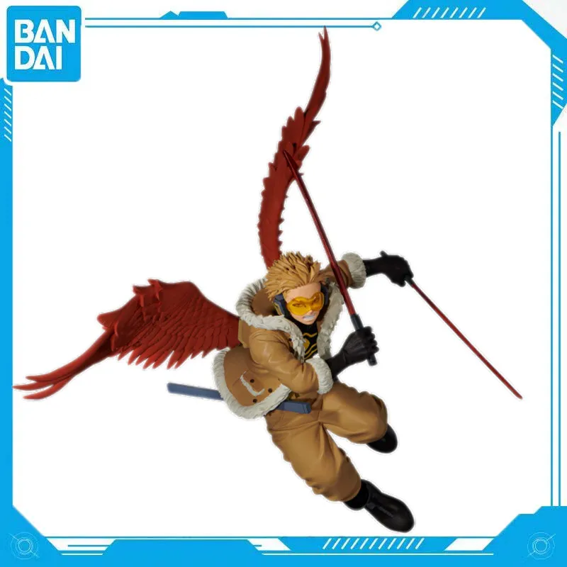 

Bandai Genuine Anime My Hero Academia Hawks THE AMAZING HEROES-PLUS PVC 8cm Character Figure Ornament Model Toy Gift Collection