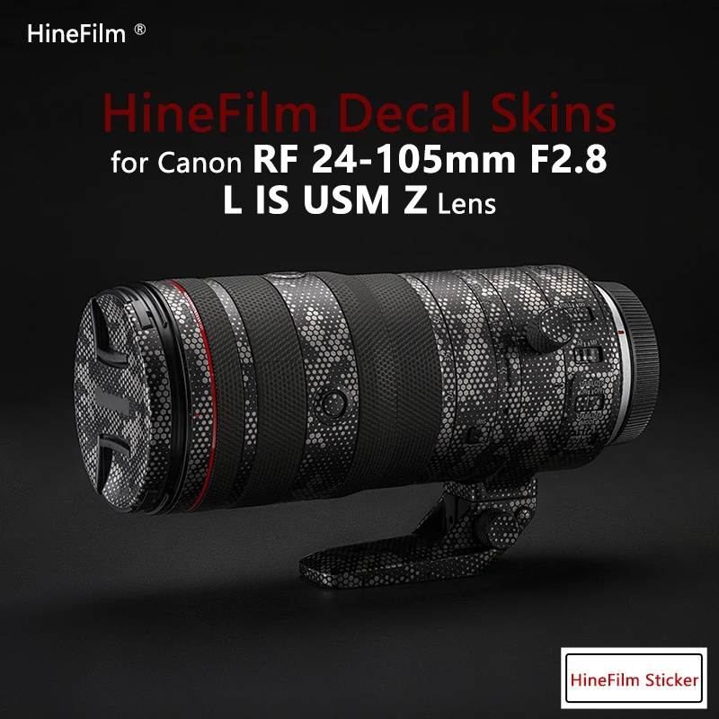 

for Canon RF24-105 F2.8 Lens Premium Decal Skin RF24-105mm F2.8 L IS USM Z Lens Protector Film 24-105 Protective Sticker