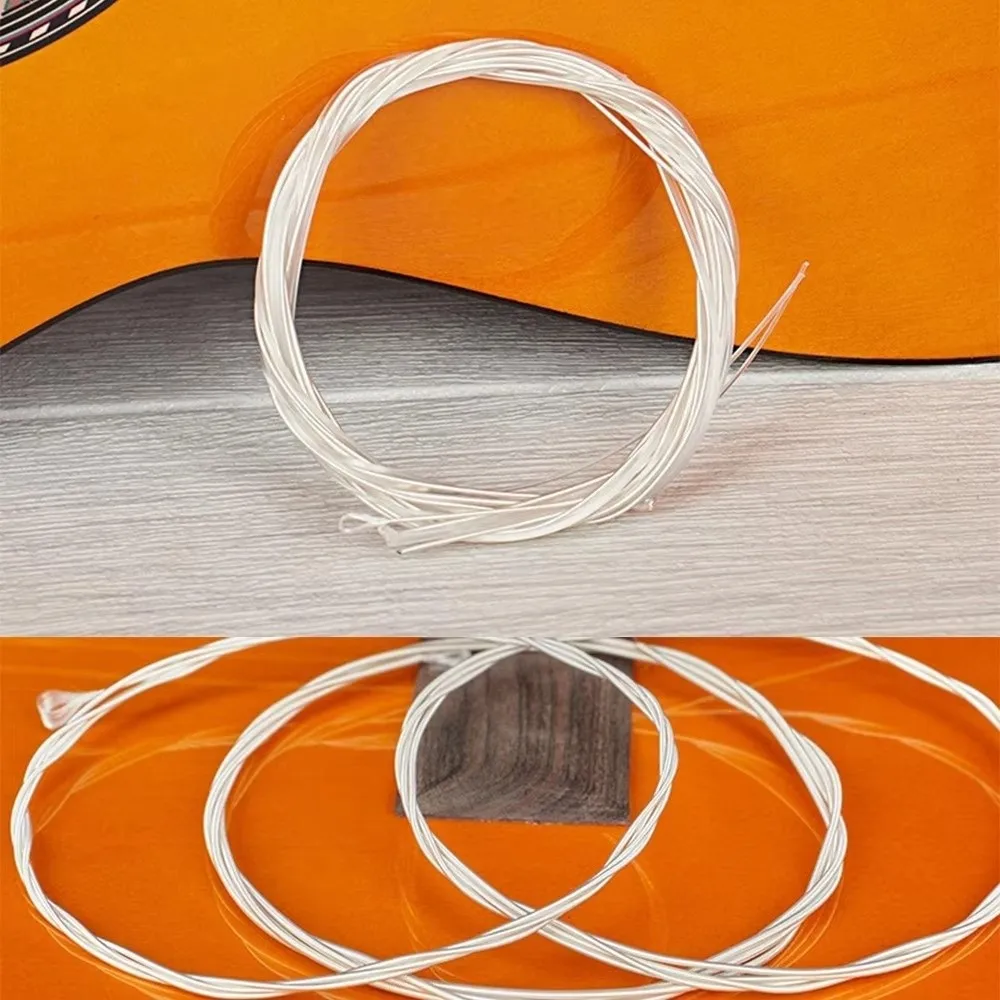 Nylon Classical Guitar Strings Silver Plated Super Light Tension Guitar String Set High-Tension Classical Type