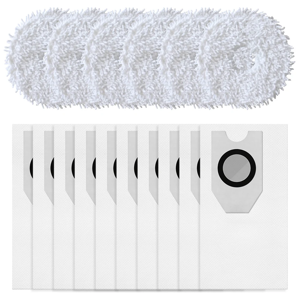 

Mop Pad & Bag Replacement Set Compatible with For Eureka J12 Vacuum Cleaner Maintain Hygiene with Effective Cleaning Components