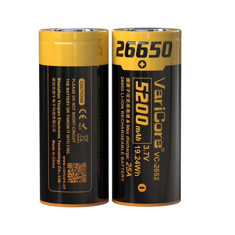 LiitoKala 26650-55A 5000mAh 20A 3.6V 26650 akumulator litowo-jonowy 3.7v do akumulatorów latarki