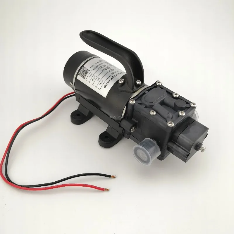 12V 24V DC Diaphragm Pump 10L/min 120W High Pressure Self Priming Small Electric Water Pump