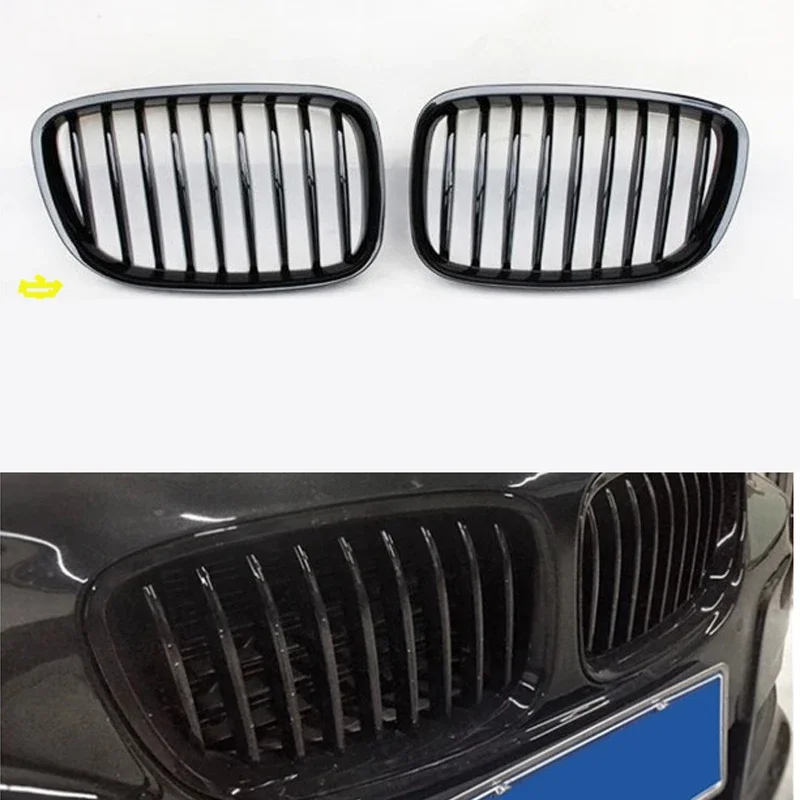 

Matte Glossy Black Front Kidney Grilles Grill for BMW F07 5 Series GT 528i 535i 550i M