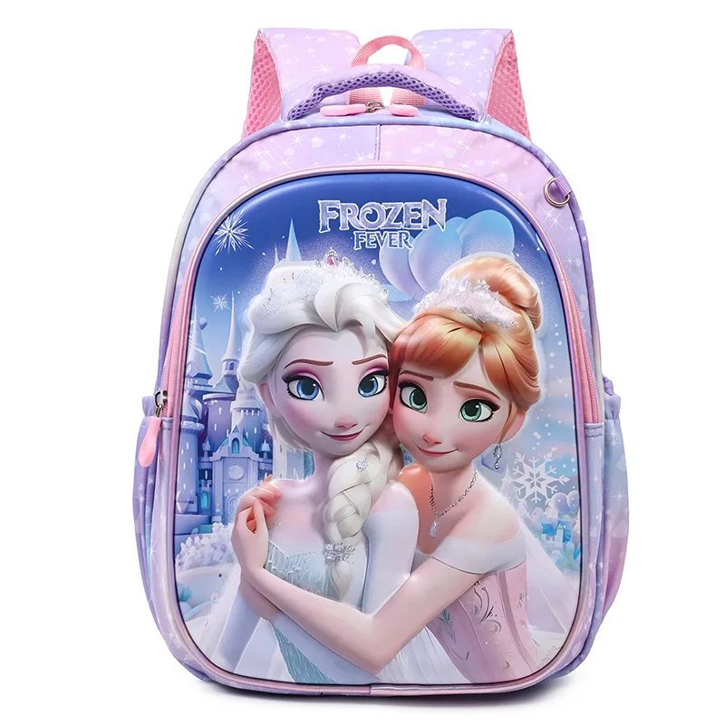 Mochila escolar Disney Frozen Grado 1-2 Spider Man estudiante de primaria mochila ortopédica de hombro de gran capacidad regalos para niños Mochilas