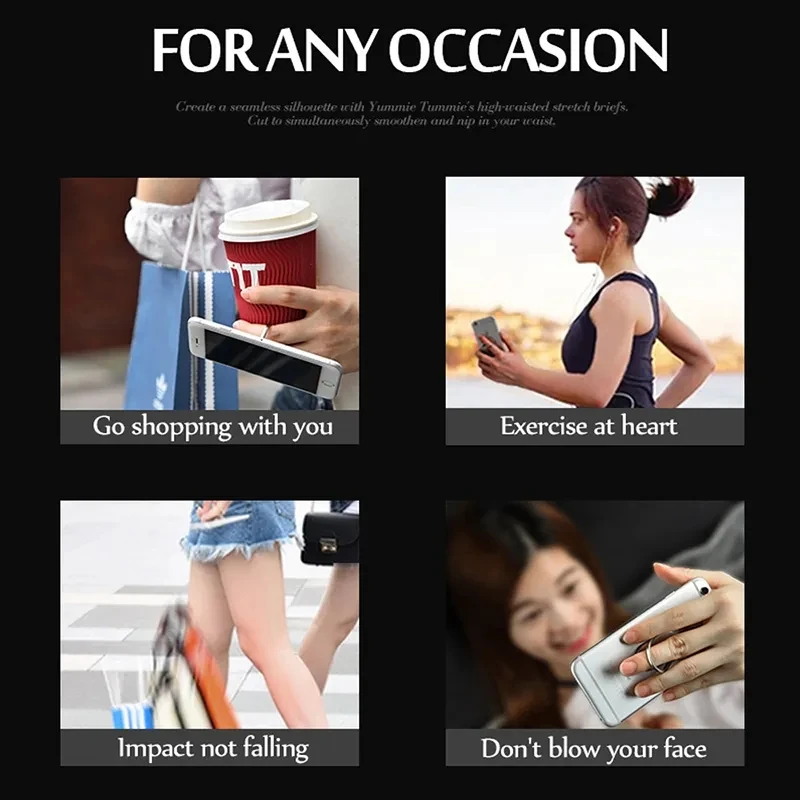 유니버설 휴대 전화 홀더 스마트 폰 손가락 반지 홀더 귀여운 고양이 태블릿 스탠드 360 회전 접이식 마운트 아이폰 Xiaomi