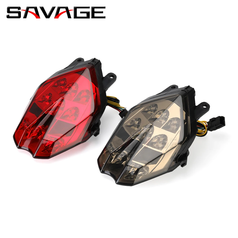 LED Tail Light For Street Triple S/R RS 660 765 2019-2023 Daytona 675 R Motorcycle Taillight Brake Turn Signals Lamp Integrated