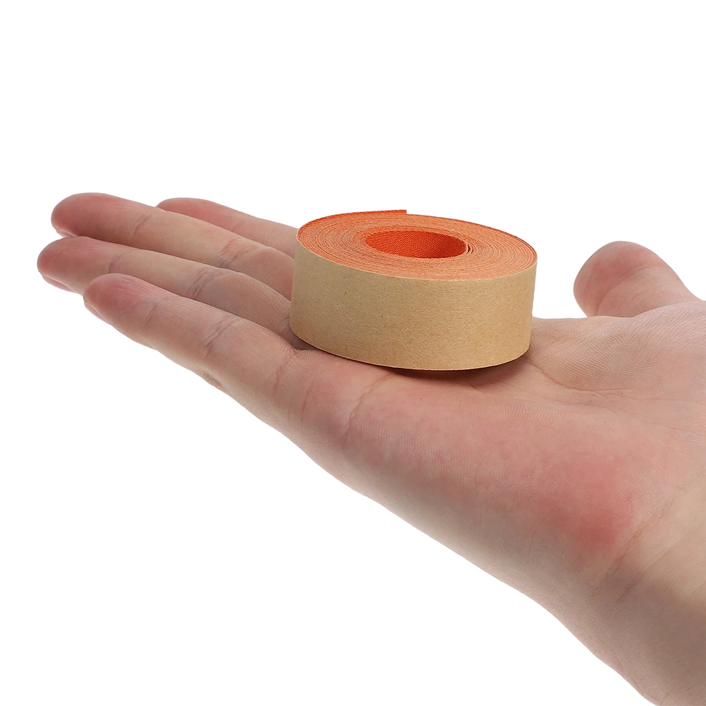 

1 Roll Lampshade Edging Tape Orange Self Stick Cloth Strip for DIY Lamp Shade Decoration Lampshade Finishing Wrapping