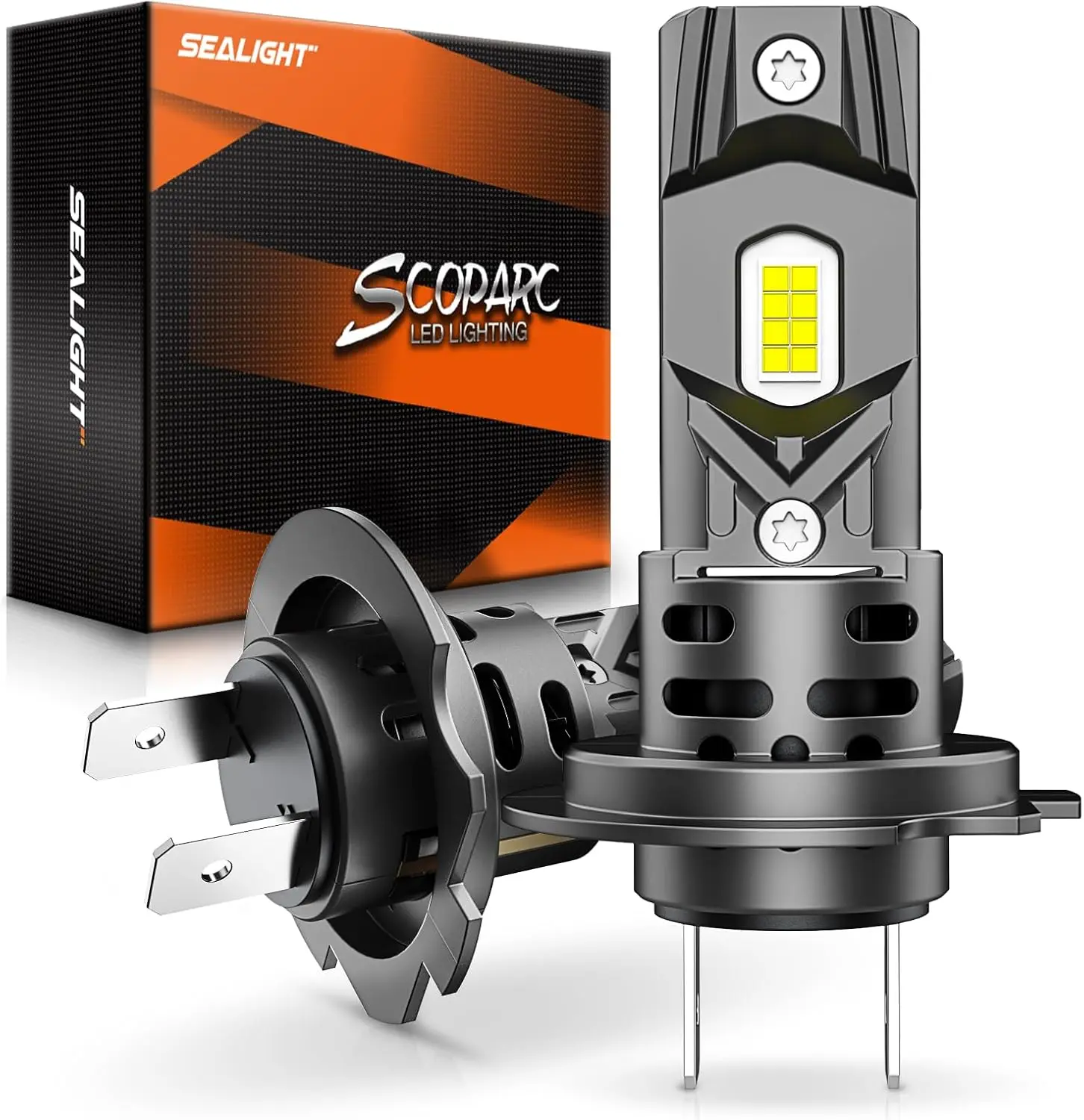 

Светодиодные лампы H7 60000LM для квадроциклов и Powersports, обновление 2024, срок службы 10 лет, простая установка, дневные ходовые огни, упаковка из 2 шт.