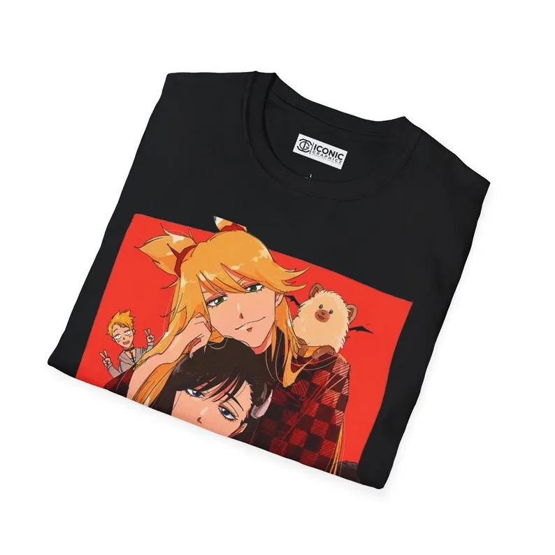 Camiseta de Papá Noel y Ninny Unisex Softstyle