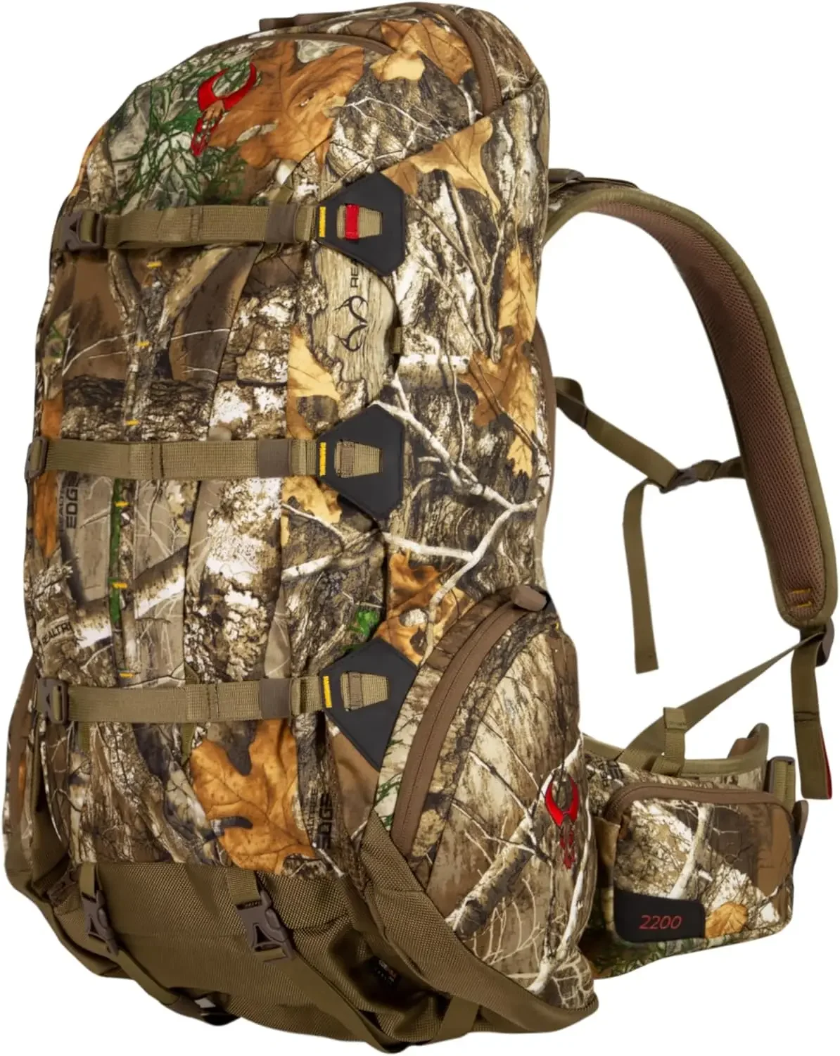 Camouflage Hunting Pack and Meat Hauler, Realtree Edge