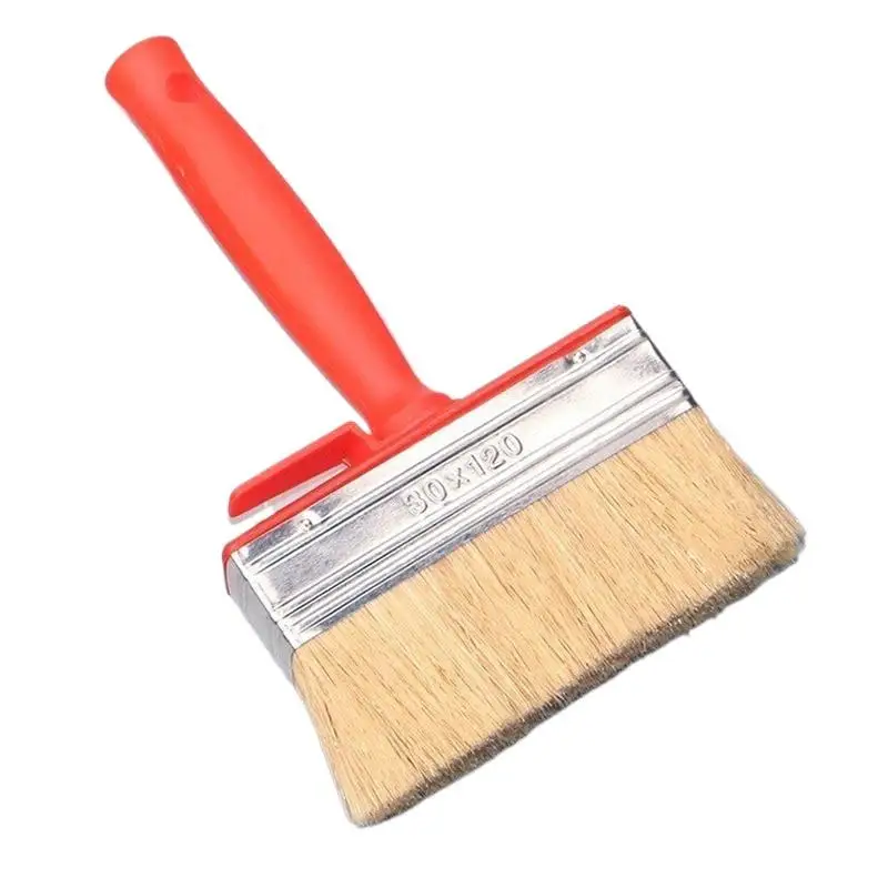 Smooth Flat Head Paint Brush For Painting Walls Labor Saving Hand Tools Limewash Brush