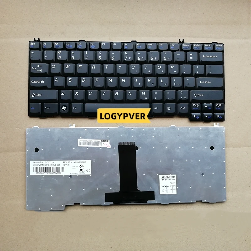 

Клавиатура для ноутбука Lenovo E43 E43G E46 E46A K46 E46L E43A E43L английская